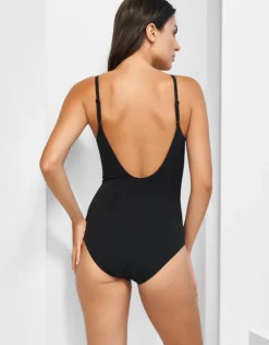 Maryan Mehlhorn Silence Underwired Swimsuit - Black and White New
