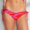 Seafolly Skin Deep Loop Tie Side Bikini Pant -Mandarin Red Outlet