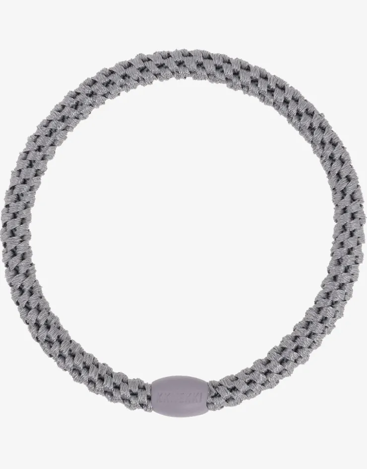 Kknekki Slim Hair Tie - Mid Grey Best