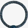 Kknekki Slim Hair Tie - Navy Glitter New