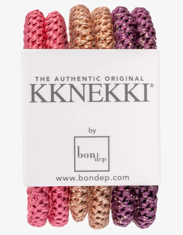 Kknekki Slim Hair Tie Bundle - Autumn Best