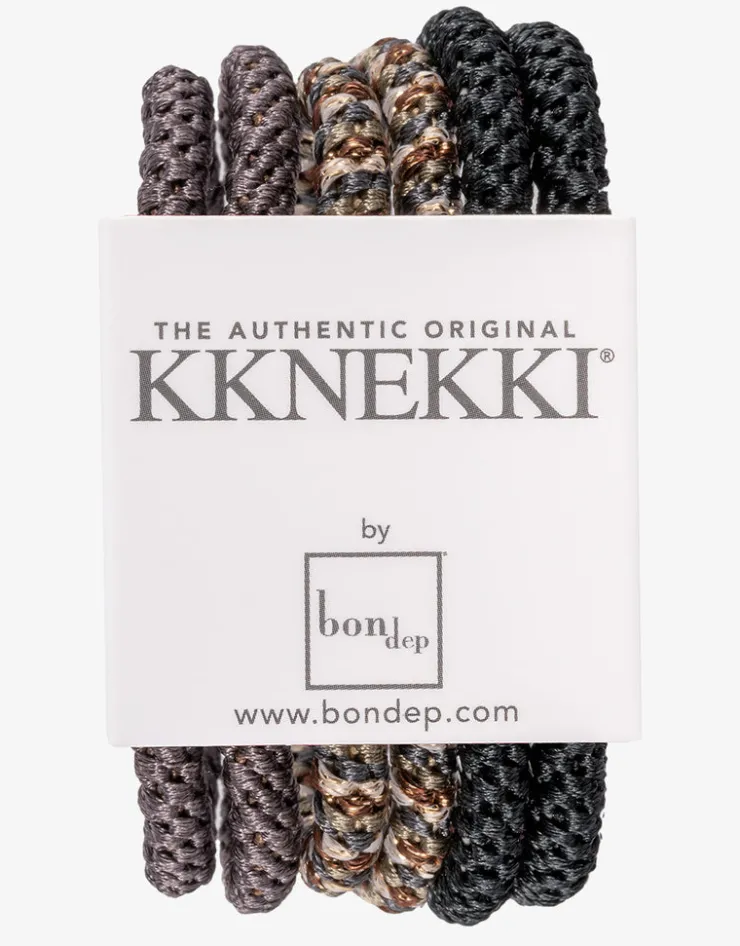 Kknekki Slim Hair Tie Bundle - Dark Browns Outlet
