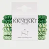 Kknekki Slim Hair Tie Bundle - Greens Sale