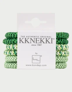 Kknekki Slim Hair Tie Bundle - Greens Sale