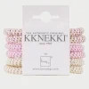 Kknekki Slim Hair Tie Bundle - Pale Pastel Pinks Online