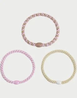 Kknekki Slim Hair Tie Bundle - Pale Pastel Pinks Online