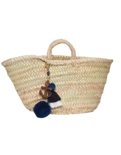 Ashiana Small Anchor Basket Bag - Natural Fashion