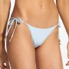 ViX Paula Hermanny Smoke Blue Long Tie Full Bikini Bottom - Blue Fashion