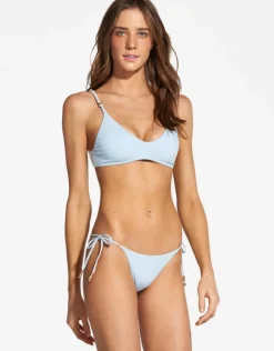 ViX Paula Hermanny Smoke Blue Long Tie Full Bikini Bottom - Blue Fashion