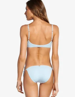 ViX Paula Hermanny Smoke Blue Long Tie Full Bikini Bottom - Blue Fashion