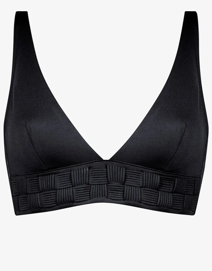 Maryan Mehlhorn Softline Bikini Top - Black Sale