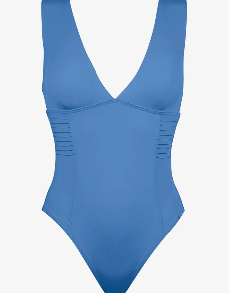 Maryan Mehlhorn Softline V Neck Swimsuit - Air Discount