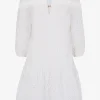 Heidi Klein Solta Broderie Anglaise Dress - White Sale