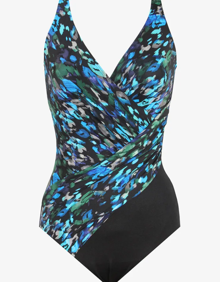 Miraclesuit Sophisticat Oceanus Swimsuit - Blue Animal Sale