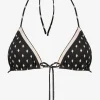 Watercult Soul Spots Triangle Bikini Top - Black Fashion