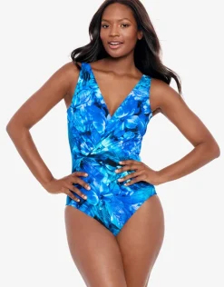 Miraclesuit Sous Marine Esmerelda Swimsuit - Blue New