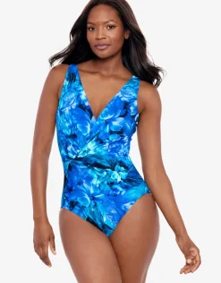 Miraclesuit Sous Marine Esmerelda Swimsuit - Blue New