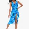 Miraclesuit Sous Marine Sarong - Blue Hot