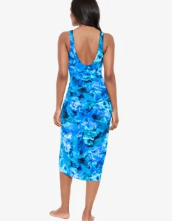 Miraclesuit Sous Marine Sarong - Blue Hot
