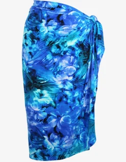 Miraclesuit Sous Marine Sarong - Blue Hot