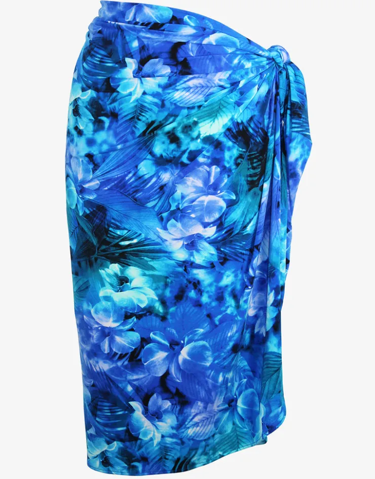 Miraclesuit Sous Marine Sarong - Blue Hot