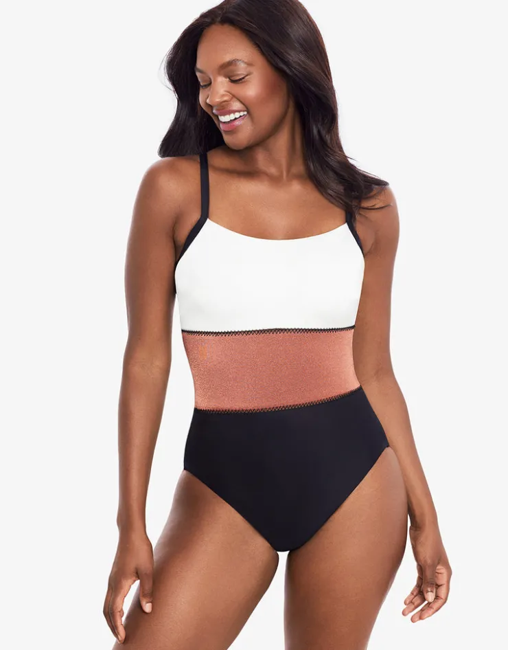 Miraclesuit Spectra Trifectra Swimsuit New