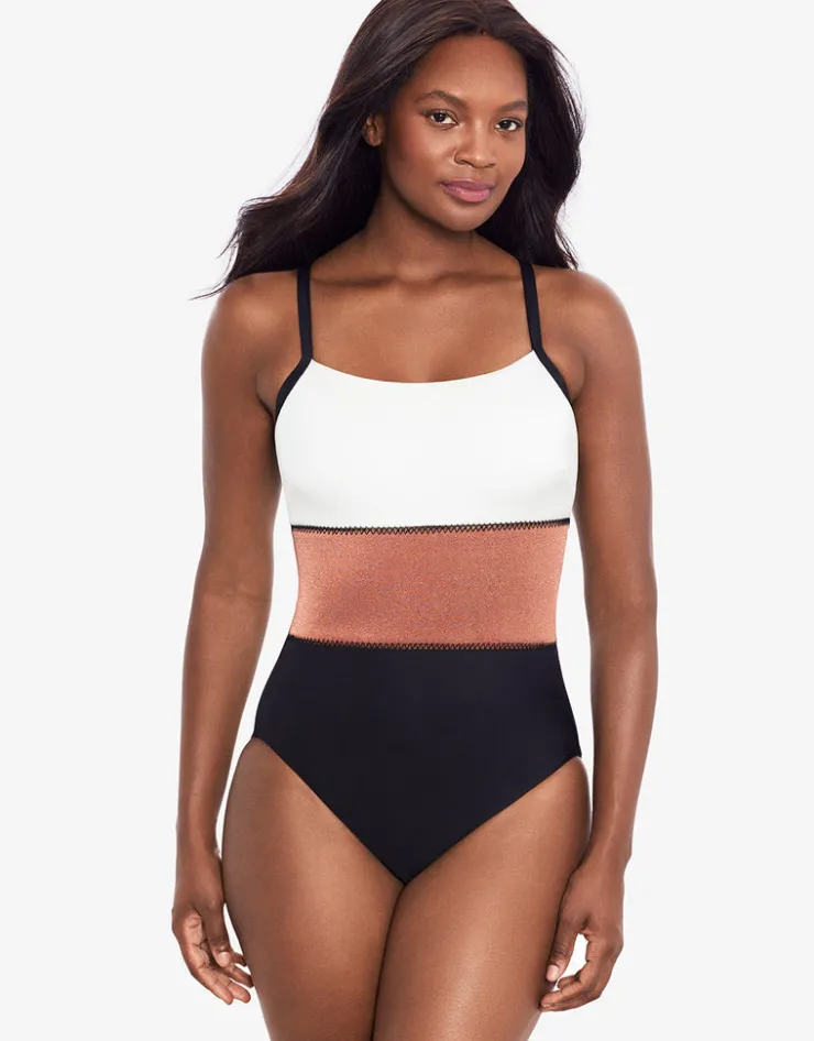 Miraclesuit Spectra Trifectra Swimsuit New