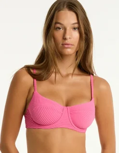 Sea Level Spinnaker Balconette Bikini Top - Candy New