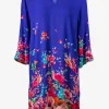 Charmline Spring Invite Tunic - Lilac Flowers Clearance