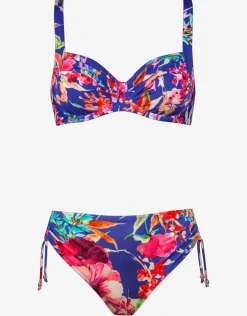Charmline Spring Invite Underwired Bikini Set - Lilac Flowers Sale
