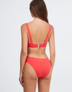 Nuria Ferrer Stella Balcony Bikini Top - Coral Clearance