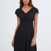 Nuria Ferrer Stella Beach Dress - Black Clearance