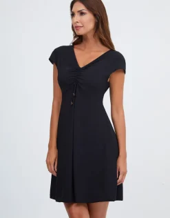Nuria Ferrer Stella Beach Dress - Black Clearance