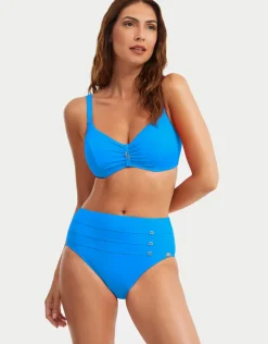 Nuria Ferrer Stella Maxi Control Bikini Pant - Blue Fashion