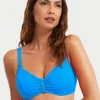 Nuria Ferrer Stella Underwired Bikini Top - Blue Online
