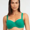 Nuria Ferrer Stella Underwired Bikini Top - Green Discount