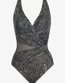 Miraclesuit Sultana Circe Swimsuit - Black Clearance
