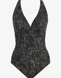 Miraclesuit Sultana Wrapsody Swimsuit - Black Sale