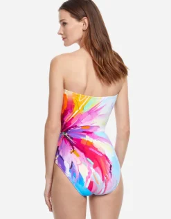 Gottex Summer in Capri Bandeau Swimsuit Clearance