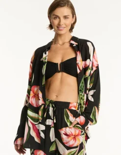 Sea Level Sundown Beach Shirt Clearance