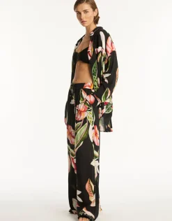 Sea Level Sundown Beach Shirt Clearance