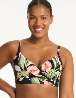 Sea Level Sundown Twist Front DD/E Bikini Top Online