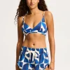Seafolly Sunray Boardshort - Ultramarine Hot