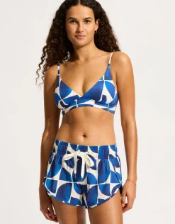 Seafolly Sunray Boardshort - Ultramarine Hot