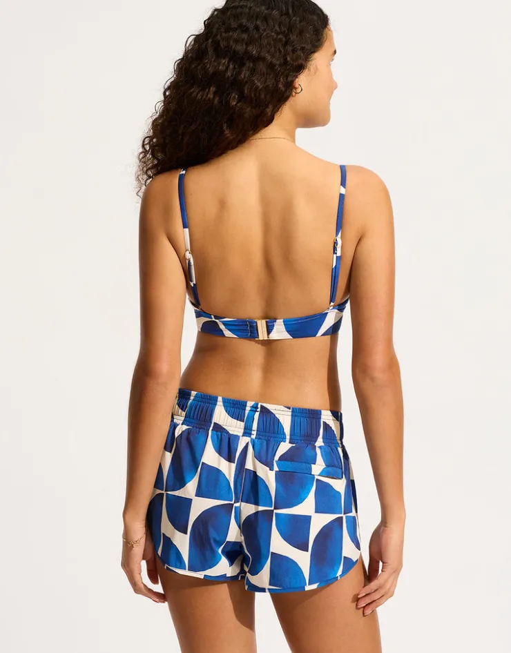 Seafolly Sunray Boardshort - Ultramarine Hot