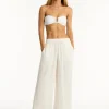 Sea Level Sunset Beach Pant - White Discount