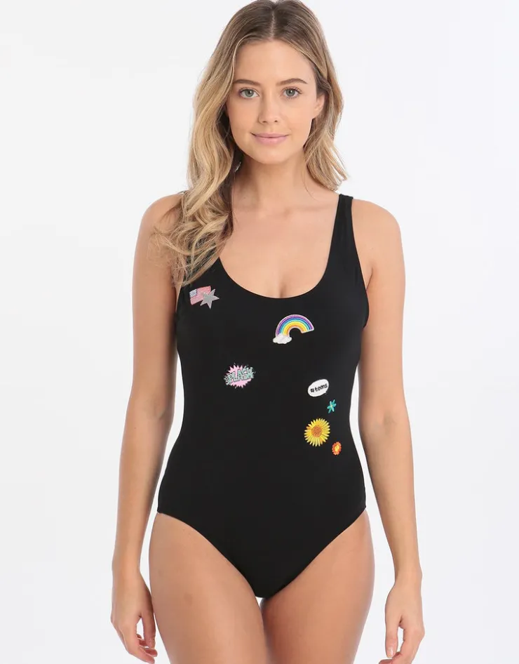 Banana Moon Teens Supercolour Belair One Piece - Black Sale