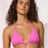 Watercult Supernova Strappy Triangle Bikini Top - Superpink Fashion
