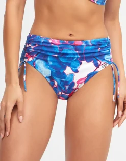Nuria Ferrer Tahiti Maxi Bikini Pant - Blue Floral Fashion