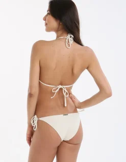 Heidi Klein Tahiti Tie Side Pant - Cream Fashion